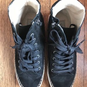 UGG HIGH TOP SNEAKERS-‘GRADIE’-Nubuck- US 8, EU 39